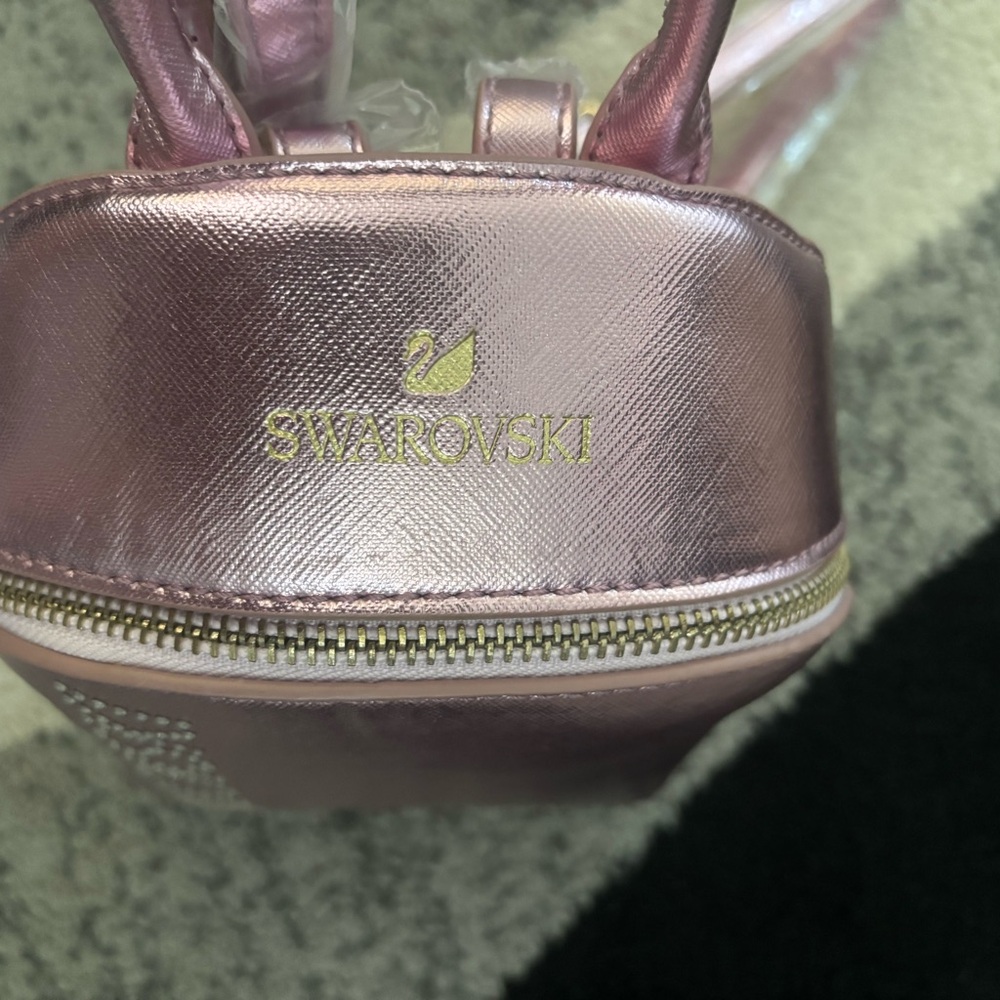 Swarovski Glitter Pink Mini Backpack - Picture 8 of 9